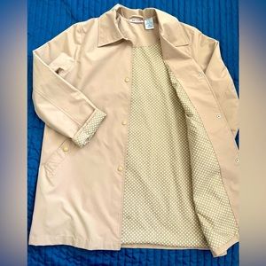 Blair Polka dot Lined Jacket-Tan
